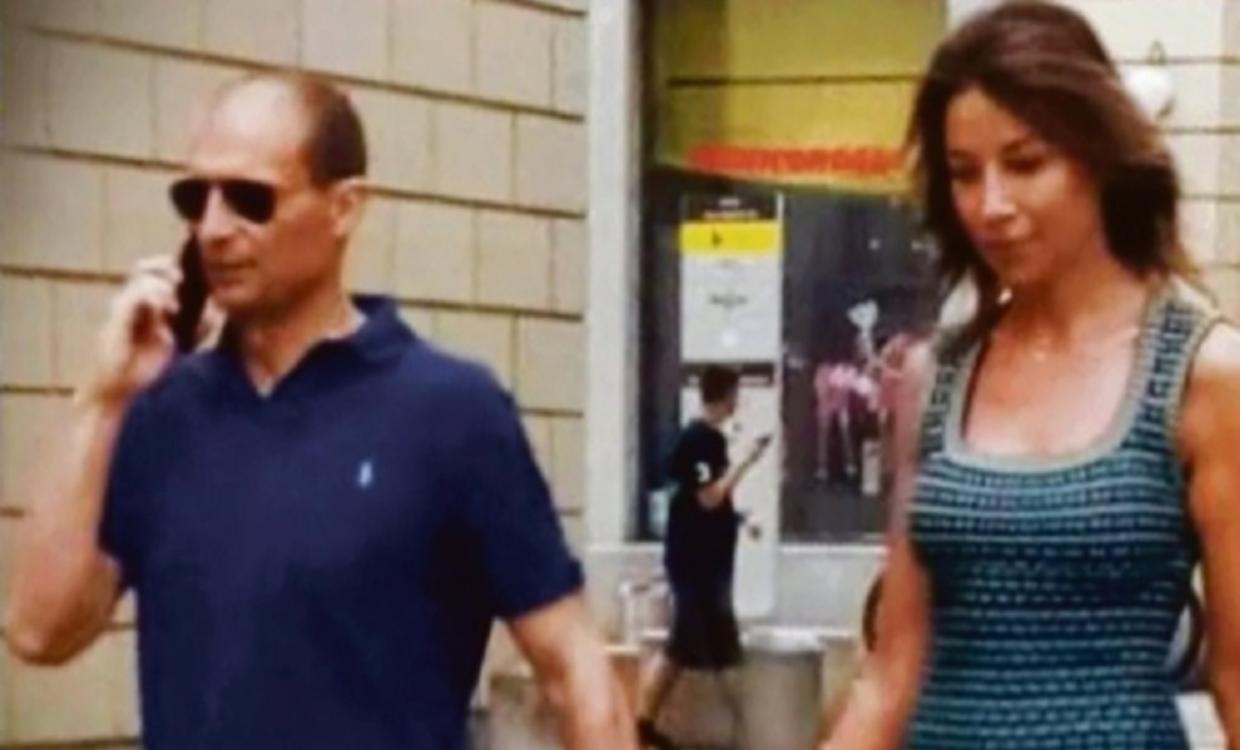 max allegri e nina