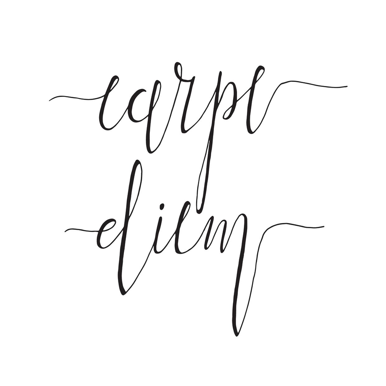 Carpe diem.