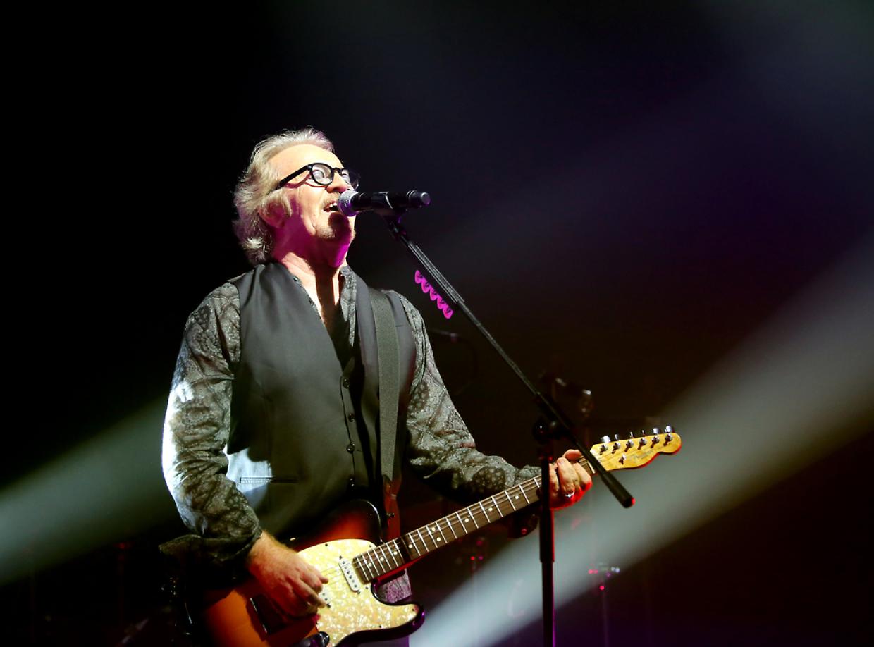 Vicenza, PD, Padua - May 19, 2017: Live Concert indoor of Umbert