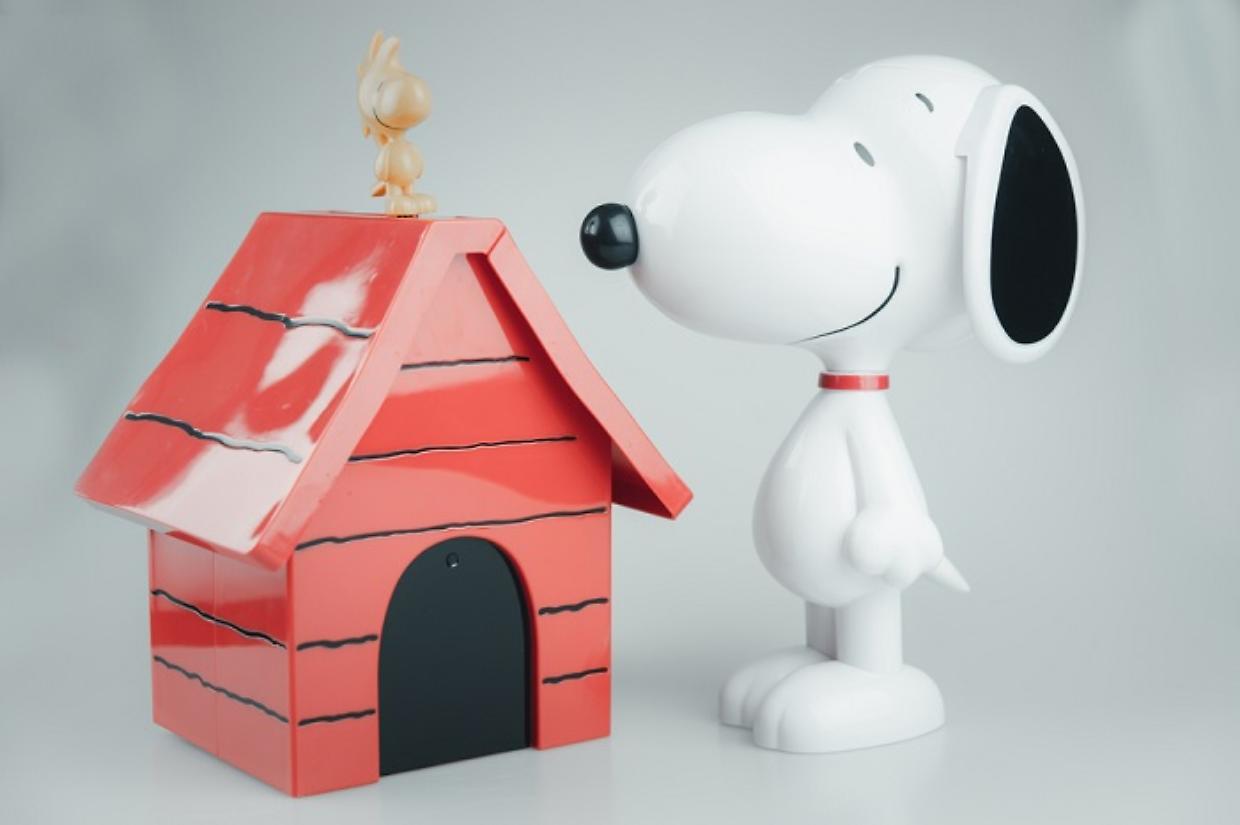 Samut Prakan, Thailand - September 18, 2020 : Snoopy Movie Set t