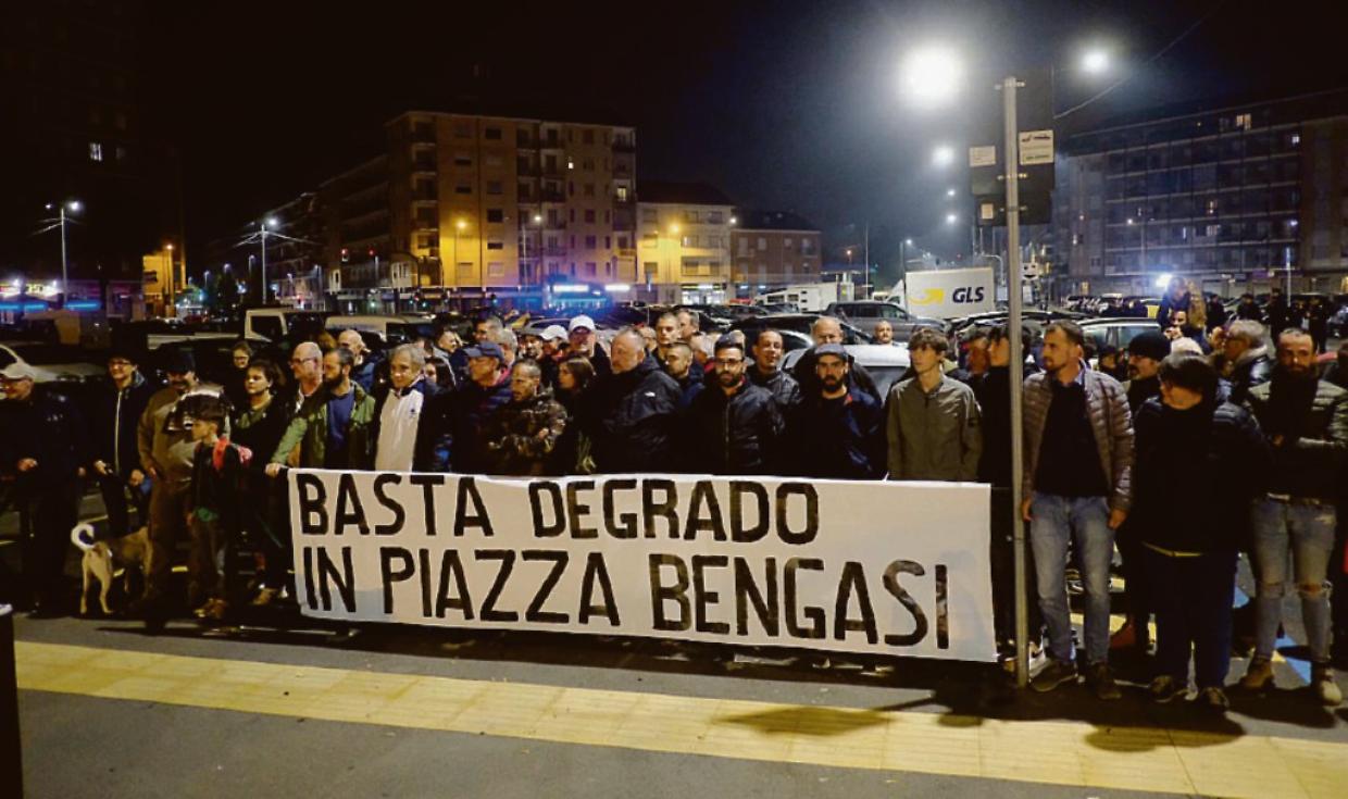 sit in droga piazza bengasi