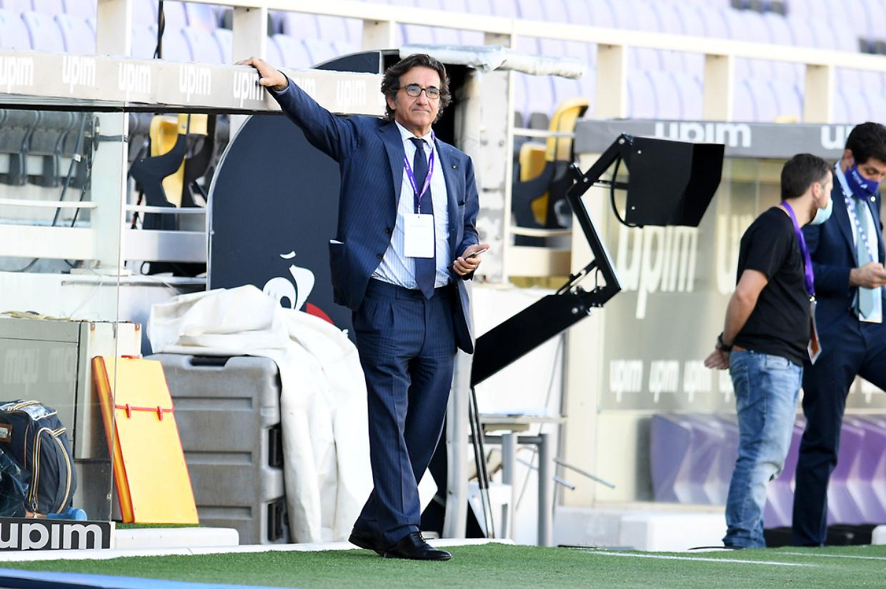italian Serie A soccer match Fiorentina vs Torino