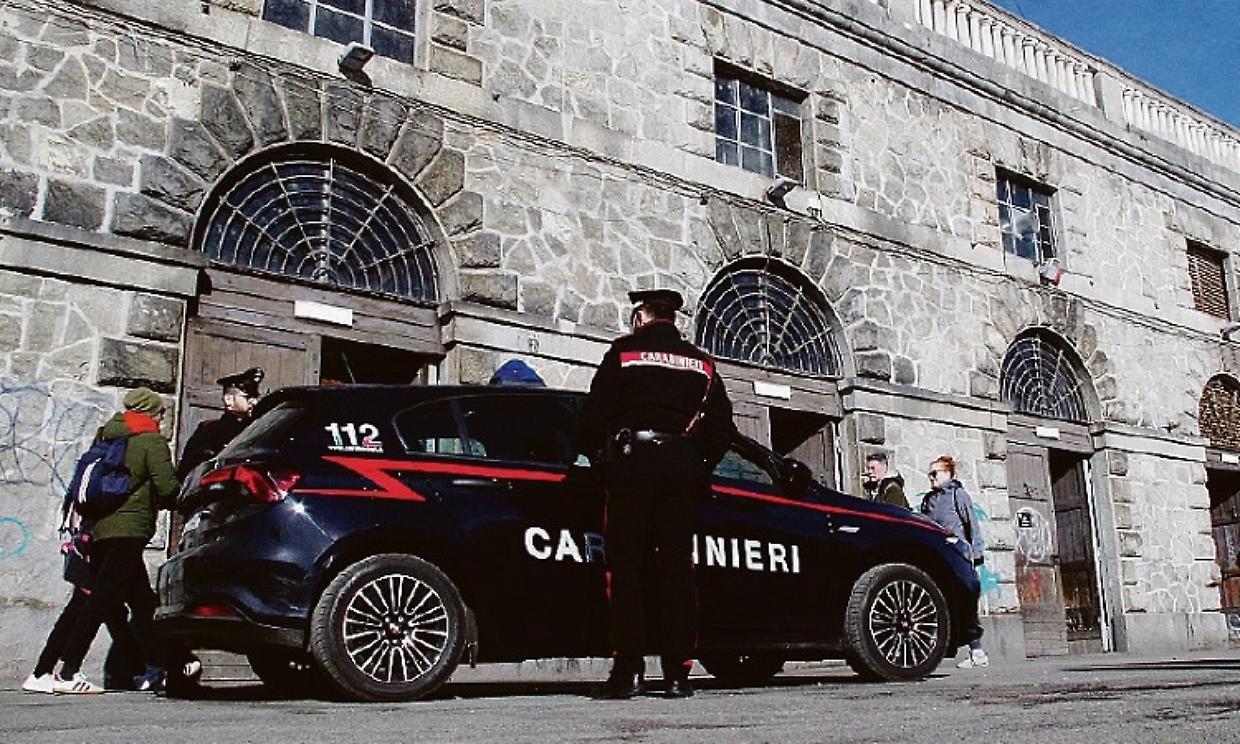 I carabinieri ai Murazzi