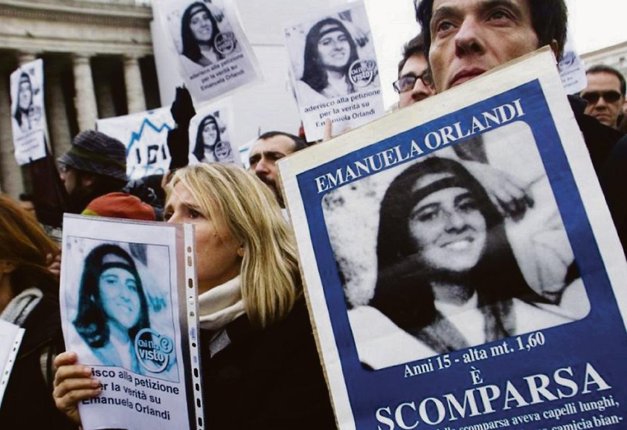 emanuela orlandi protesta