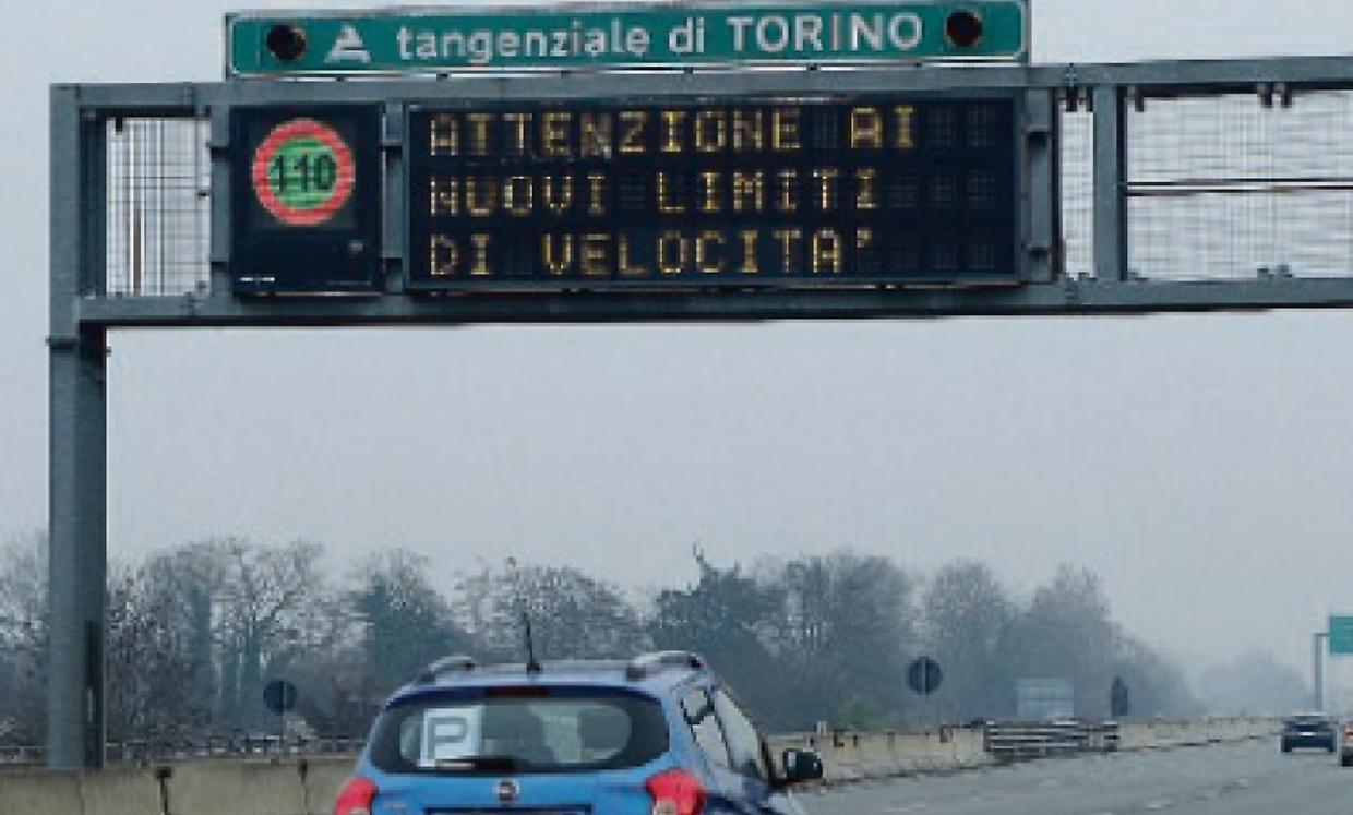 limiti velocità tangenziale