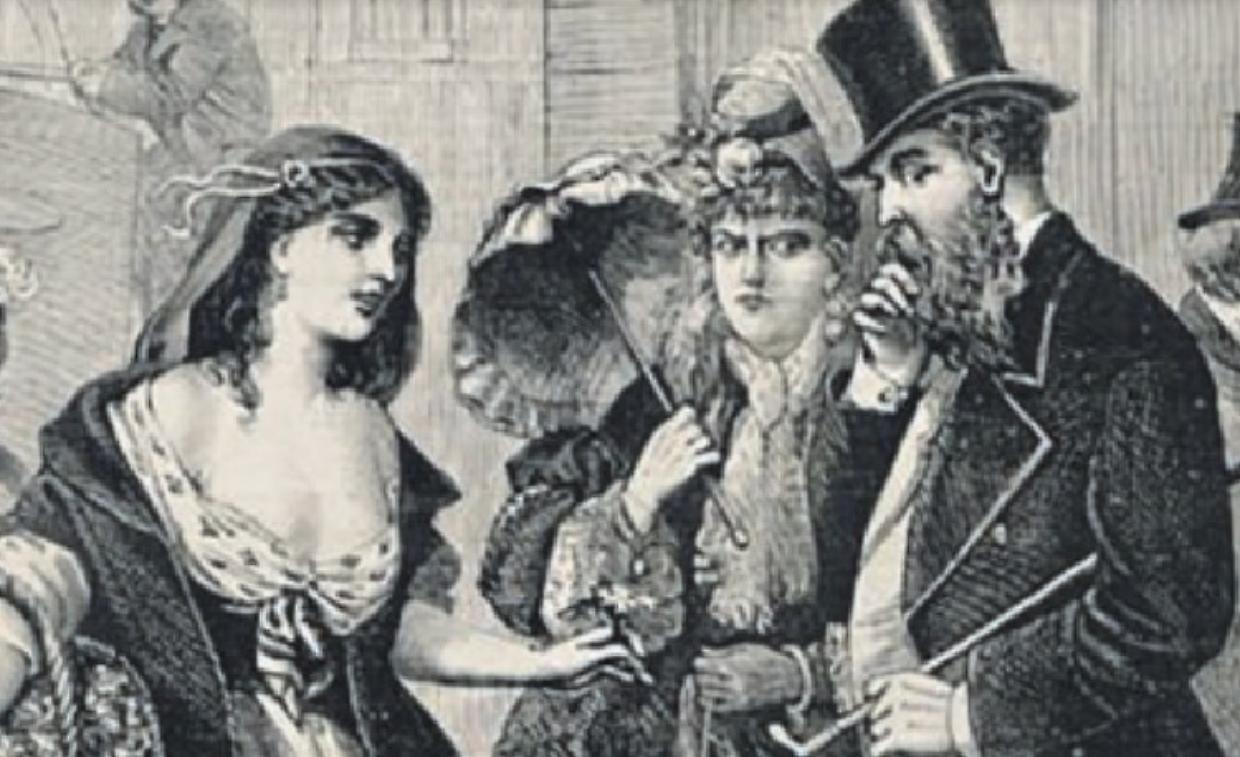 La firma di Cavour sul decreto. E a Torino nascono i bordelli
