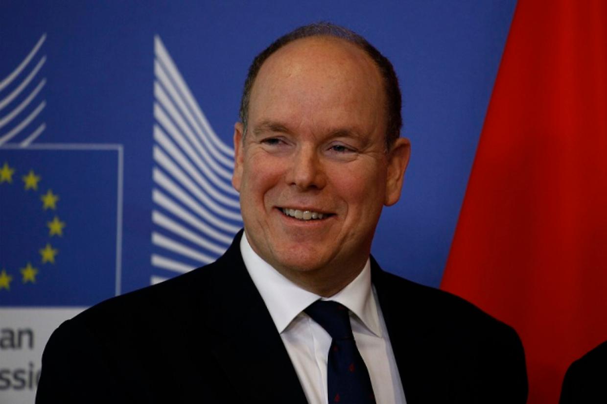 Prince Albert II of Monaco in Brussels, Belgium