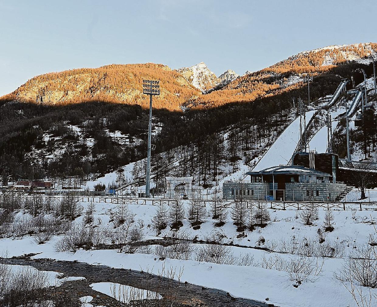 neve artificiale montagna