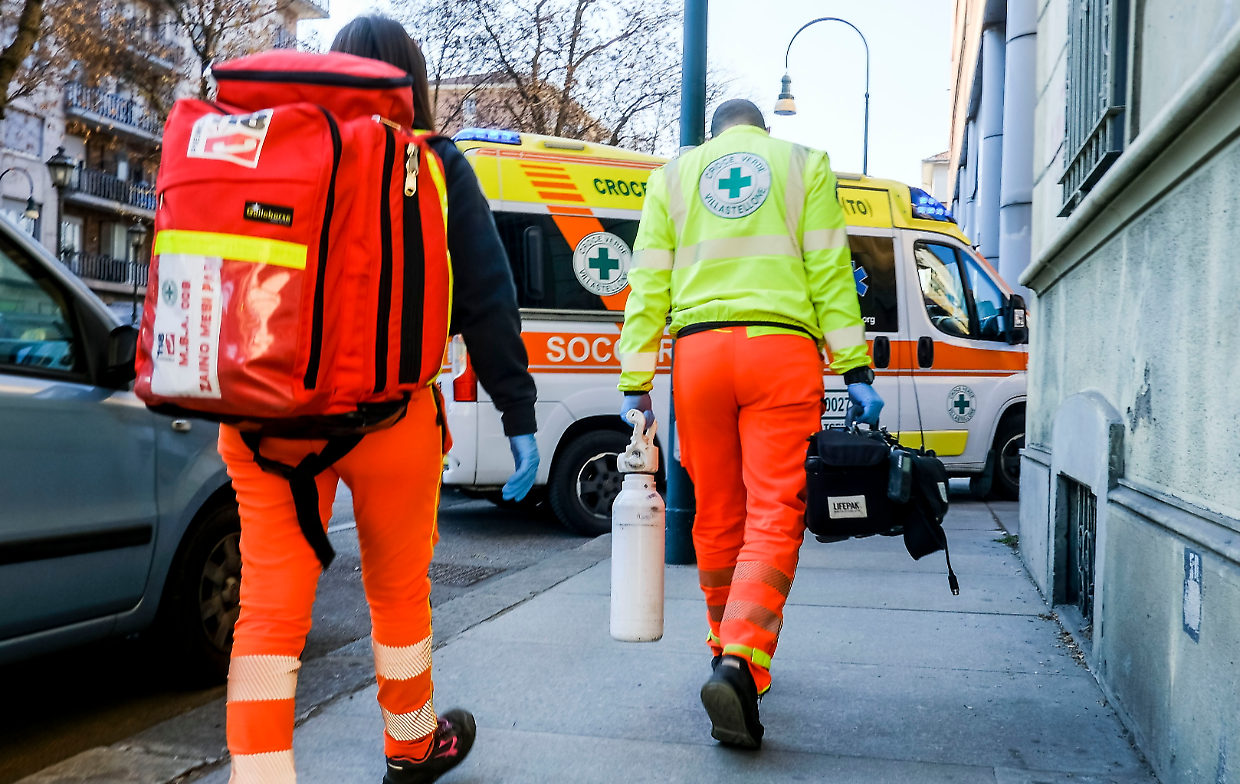 L'ambulanza del 118 di Azienda zero