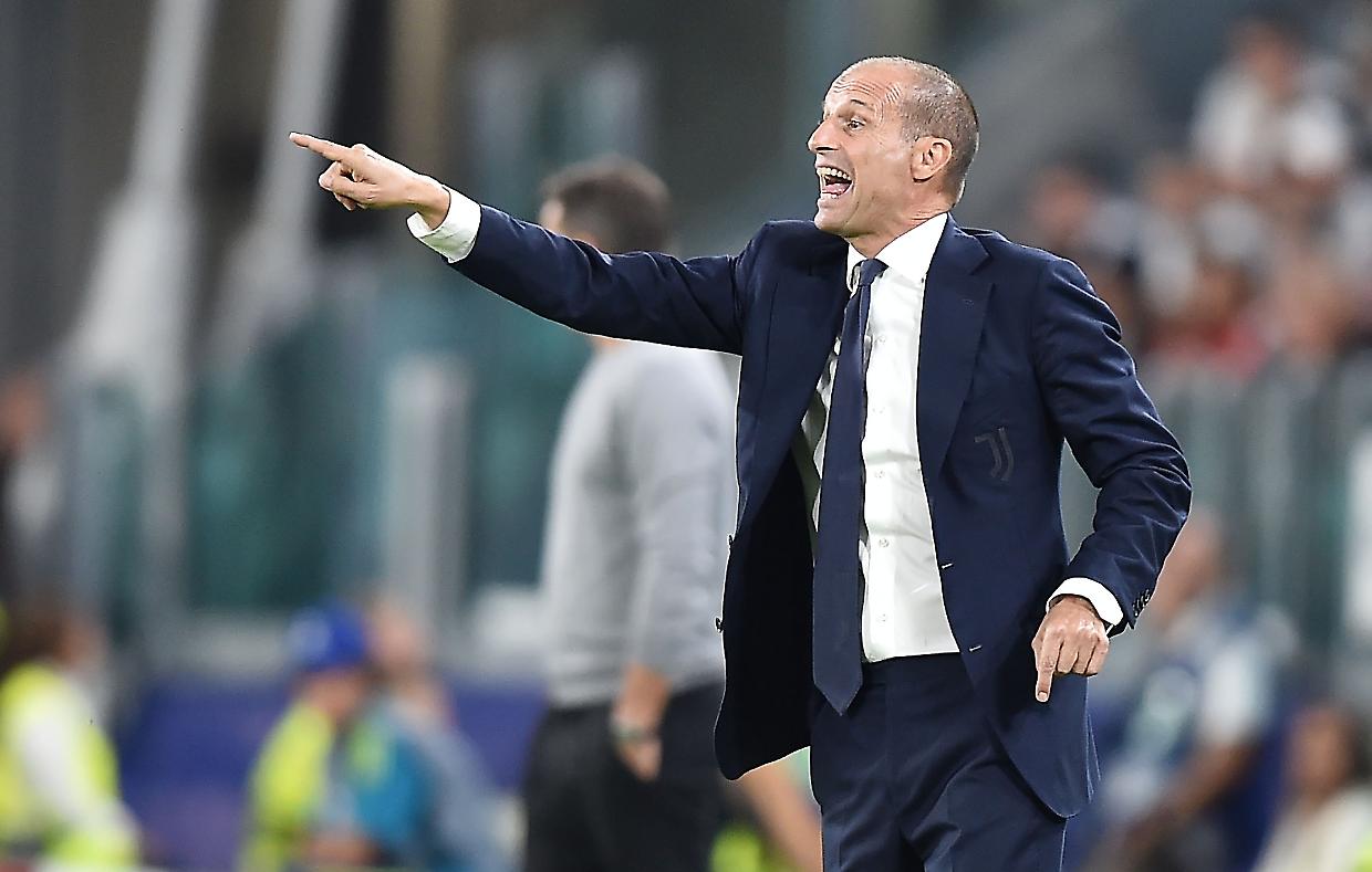 Il tecnico della Juventus Massimiliano Allegri