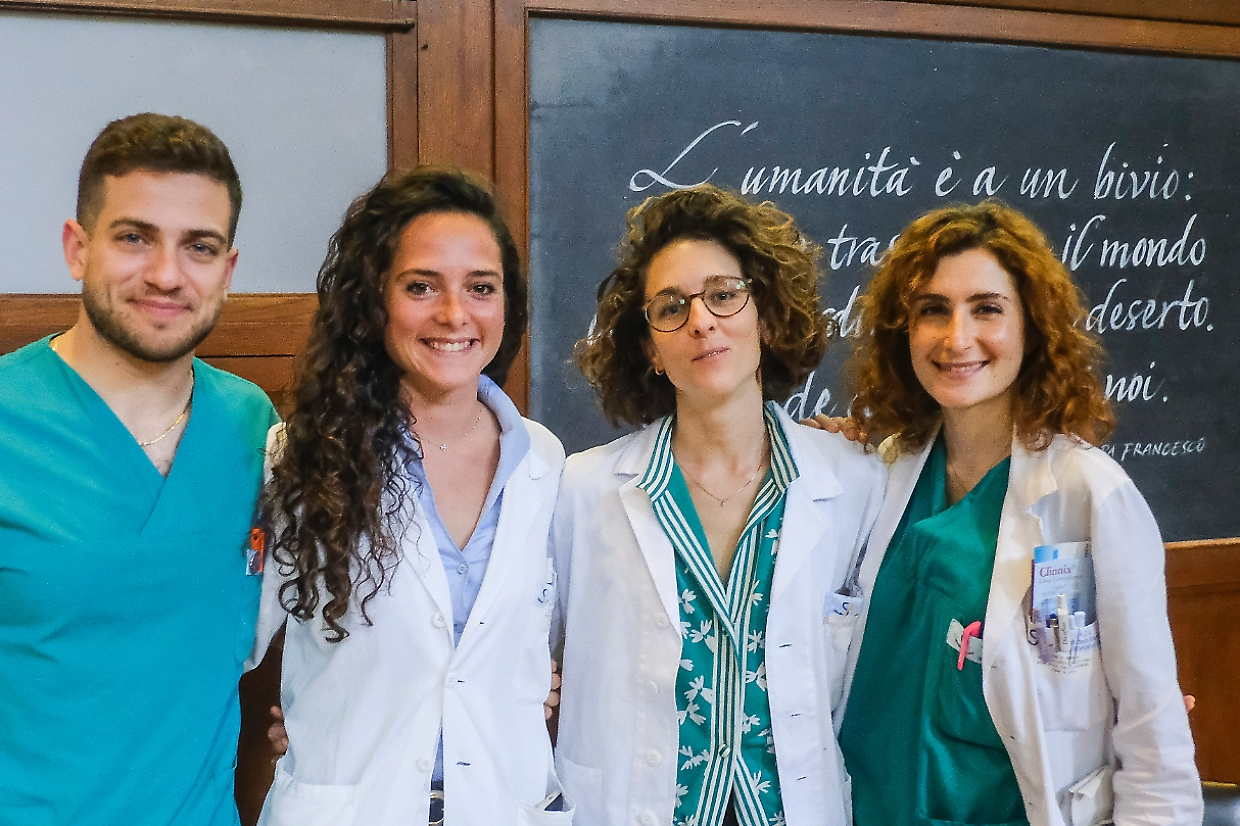 Il team dei giovani dottori in missione in Turchia