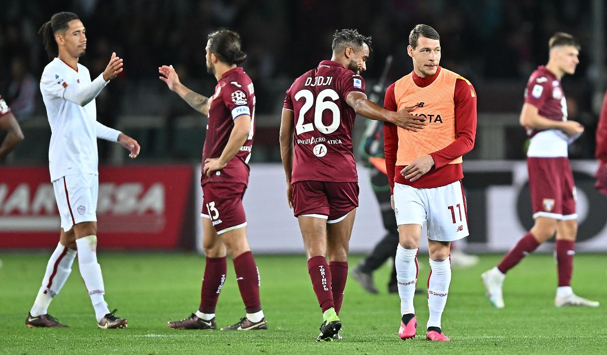 Mou e Dybala, bestie nere ToroLa Roma vince, Belotti sta a guardare