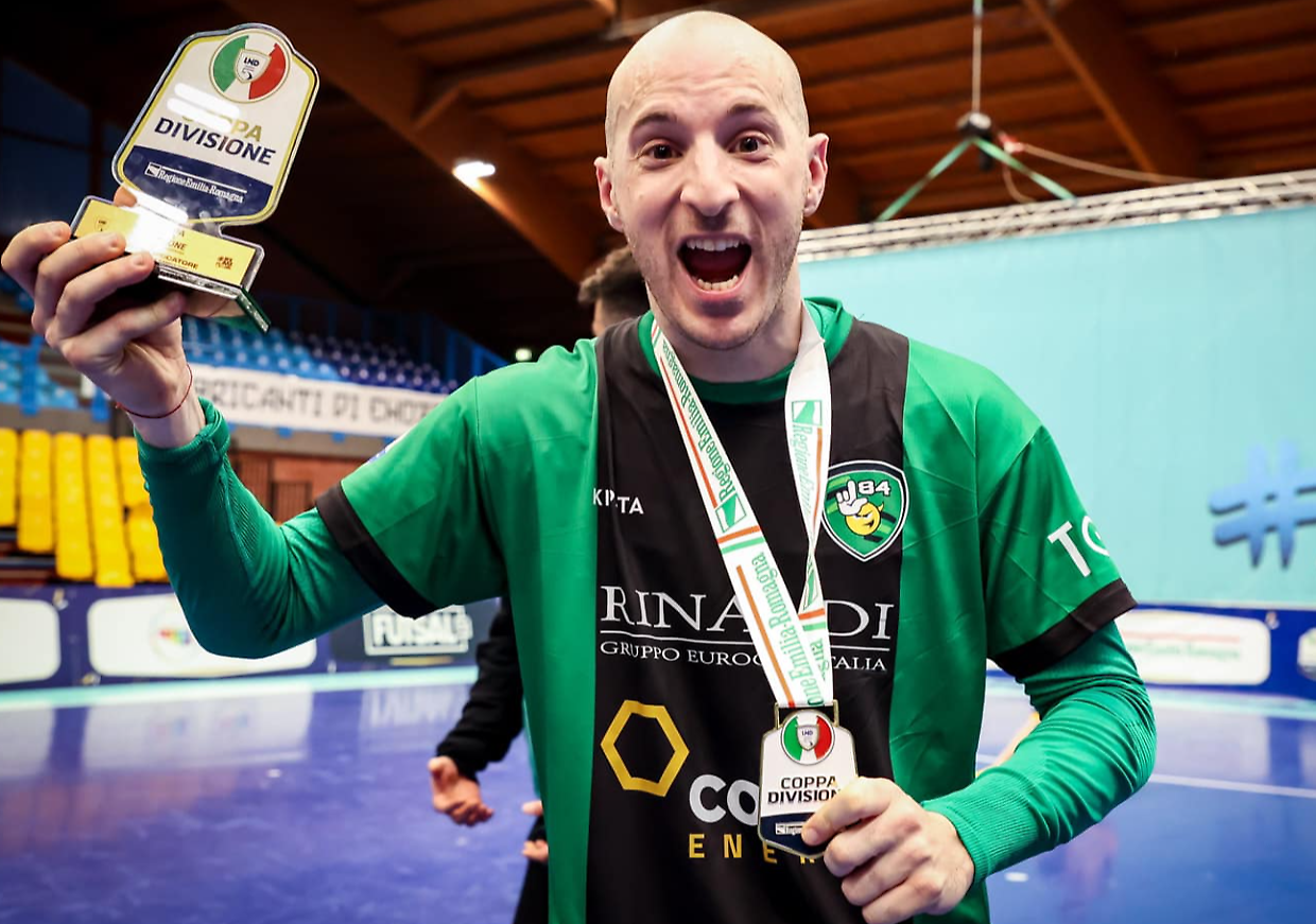 Cuzzolino, il Di Maria del calcio a 5"Con la L84 ho vinto il trofeo che mi mancava"