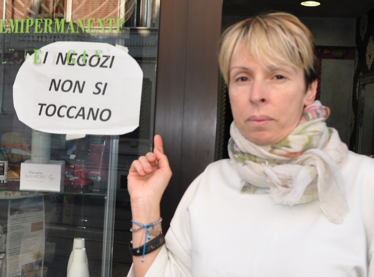 spaccate cartello via madama cristina