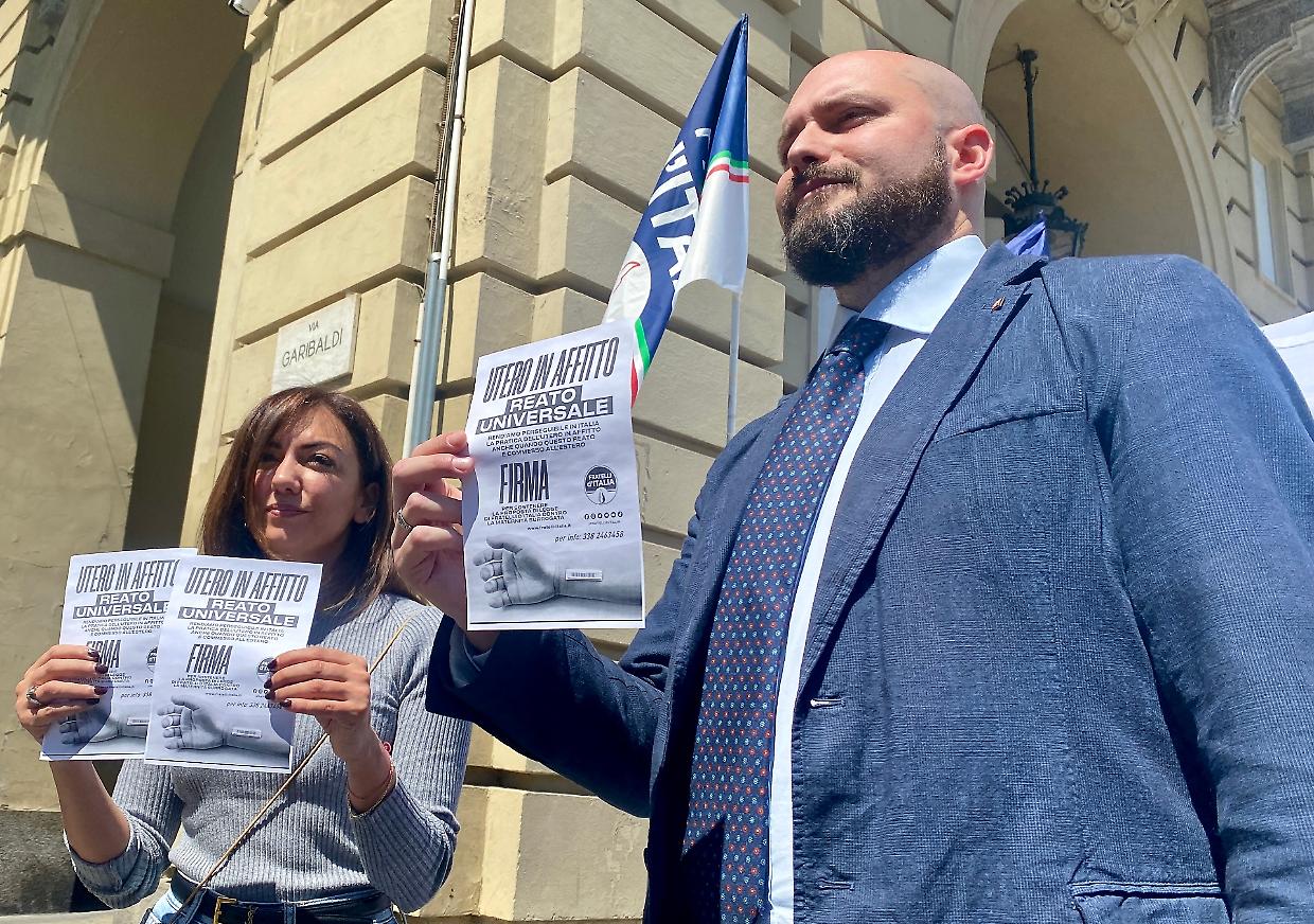 Augusta Montaruli e Maurizio Marrone