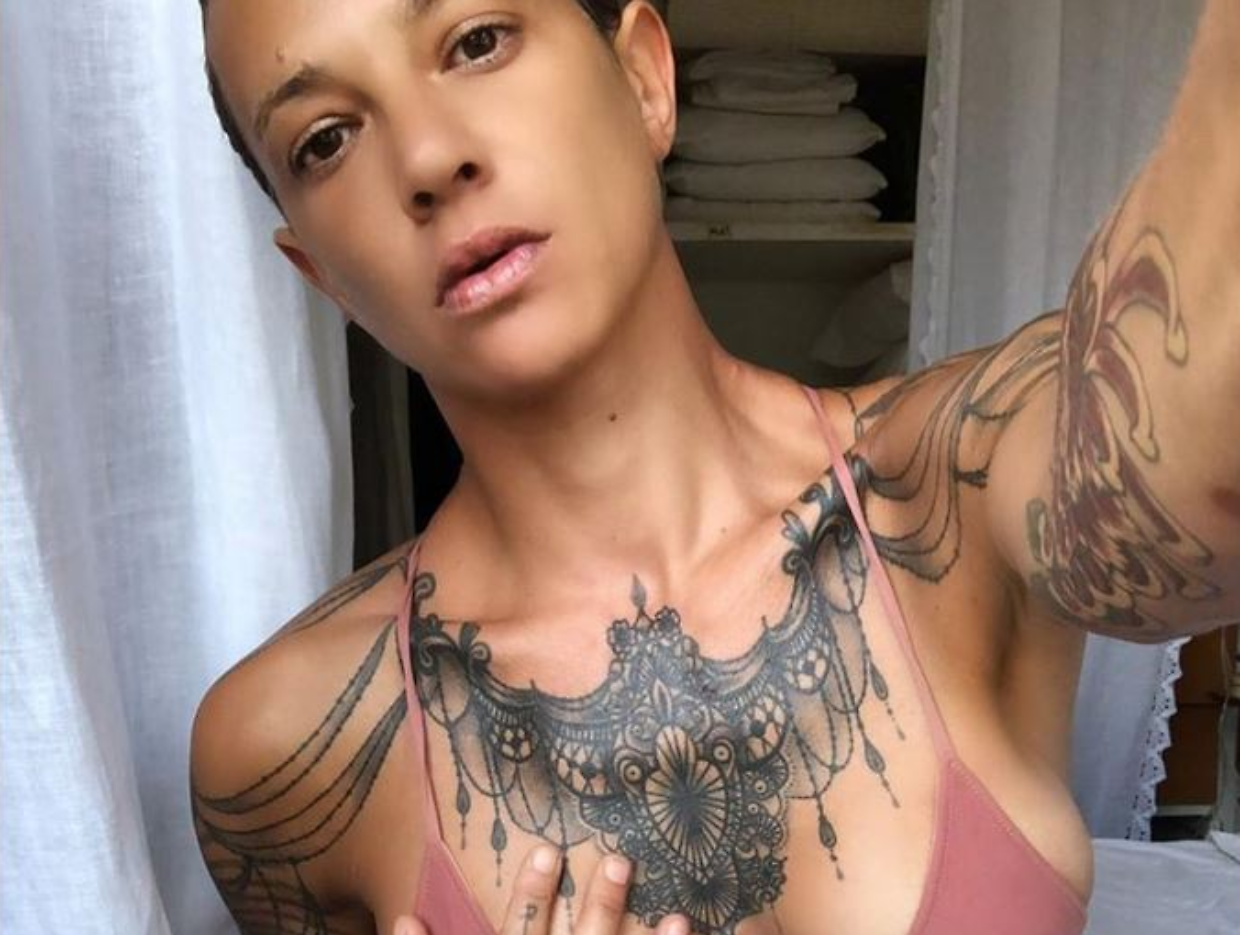 Asia Argento figlia del regista Dario Argento