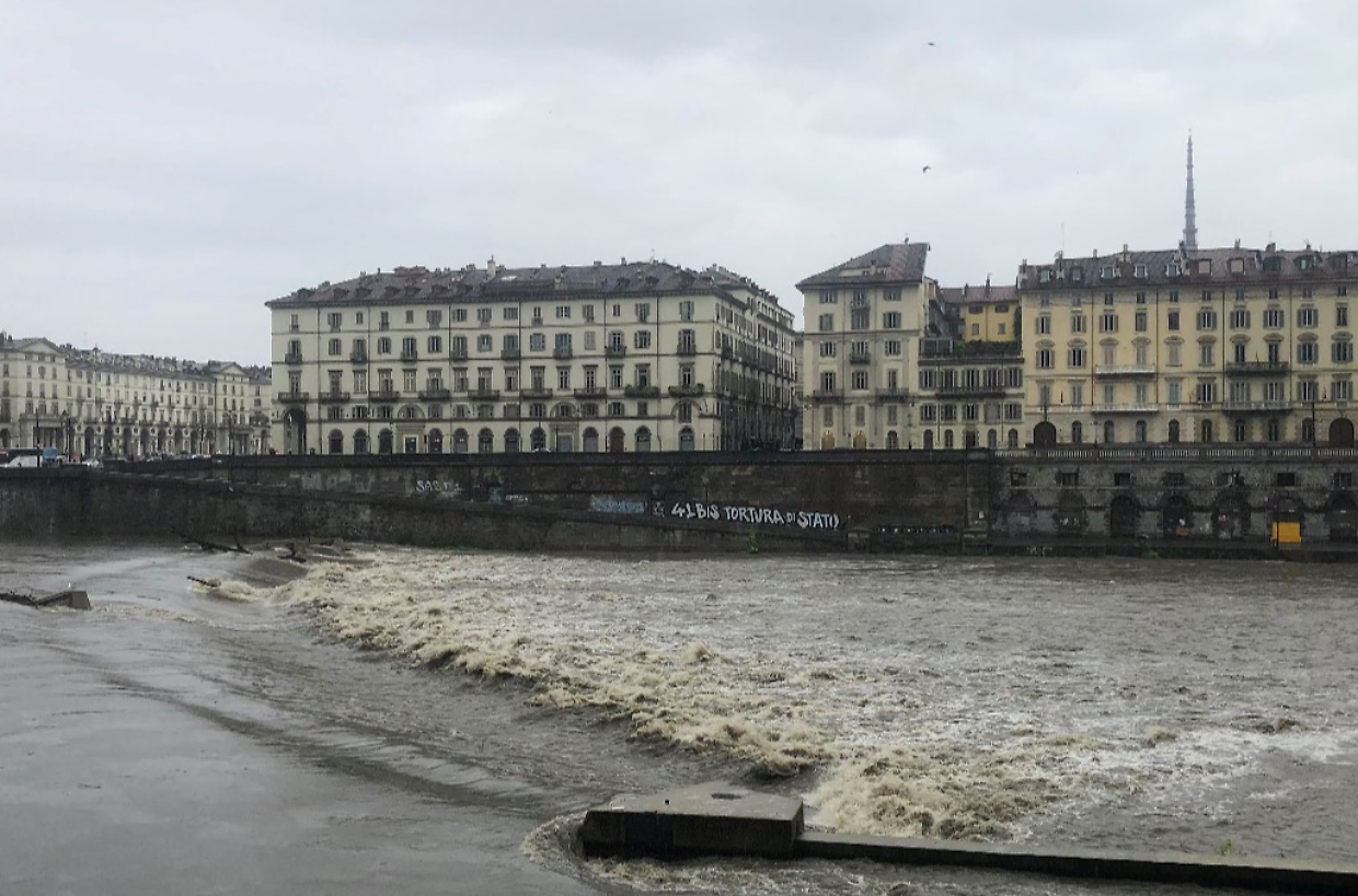 Il Po a Torino 