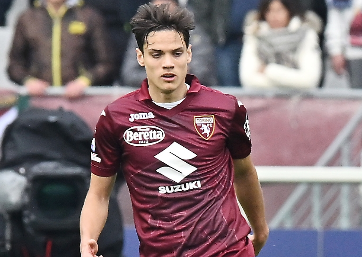Il centrocampista del Torino, Samuele Ricci