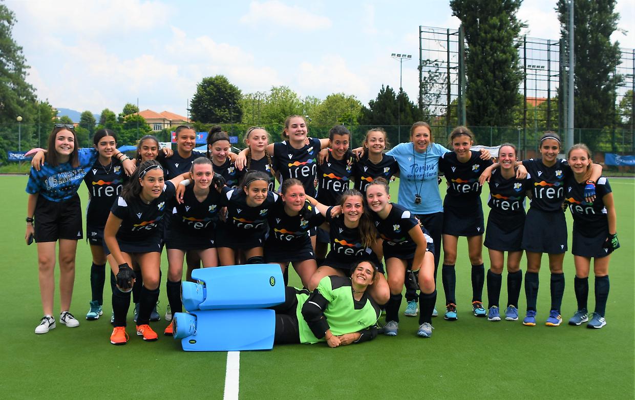 Hockey-Cus Torino, le ragazze imbattibili vincono il 4° scudetto di fila