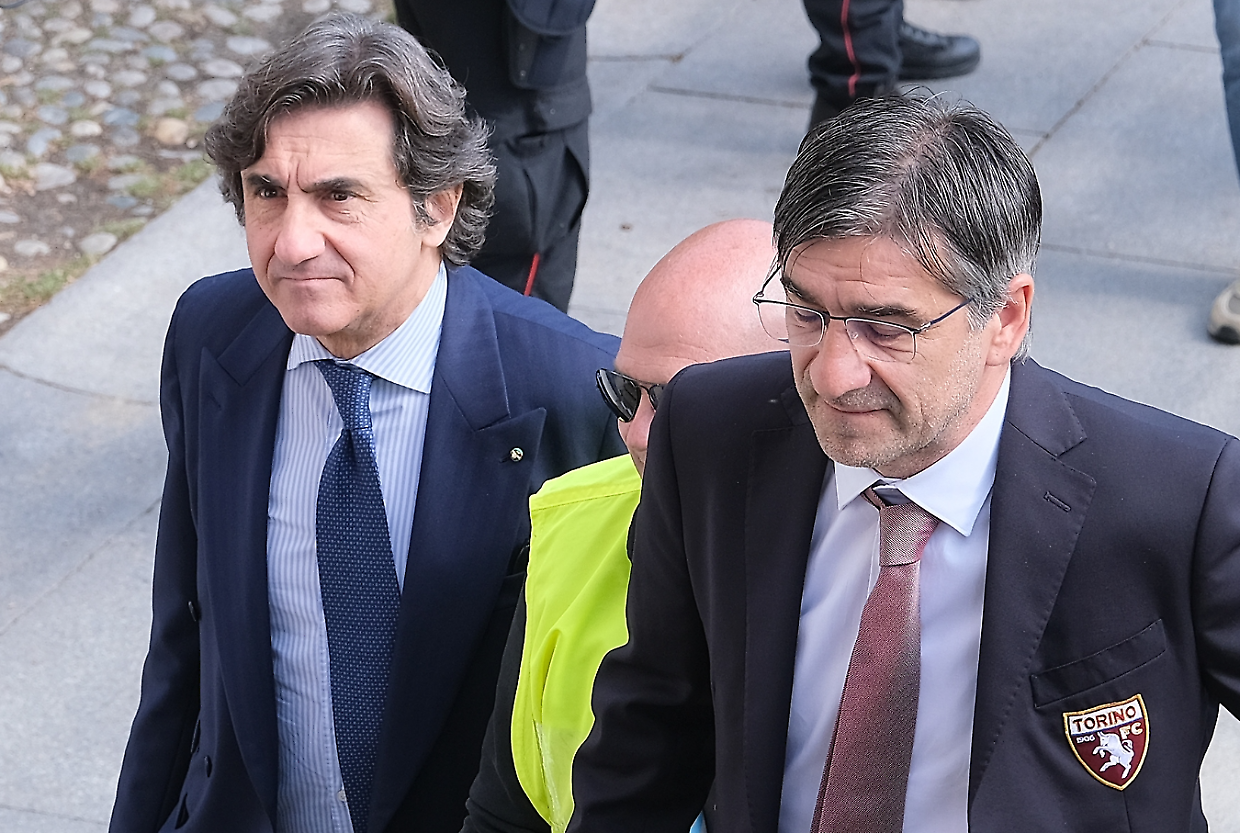 Ivan Juric e il presidente Cairo