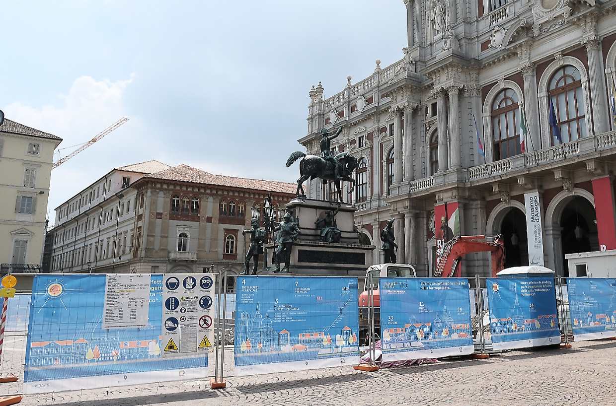 Il monumento in memoria di Carlo Alberto si sposterà in piazza Castello