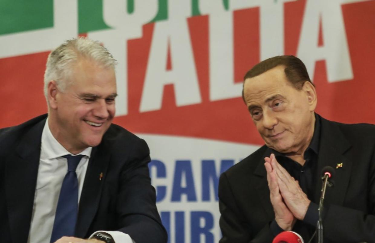 Paolo Zangrillo  e Silvio Berlusconi