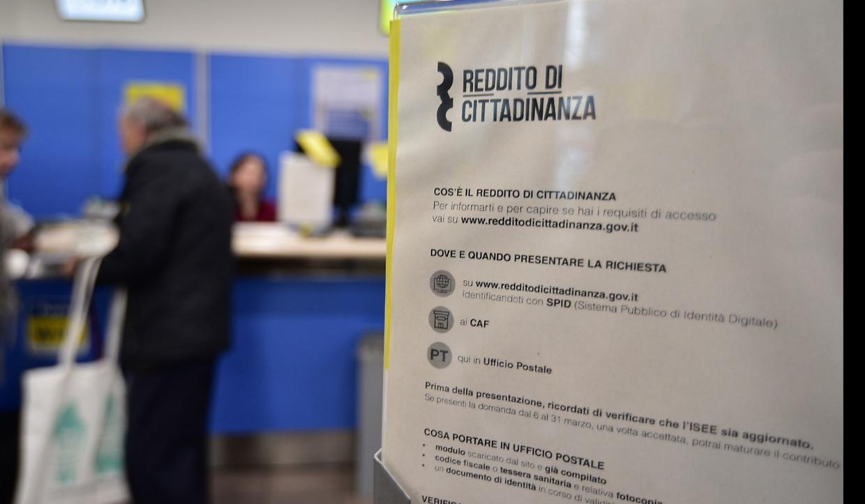 Reddito di cittadinanza 