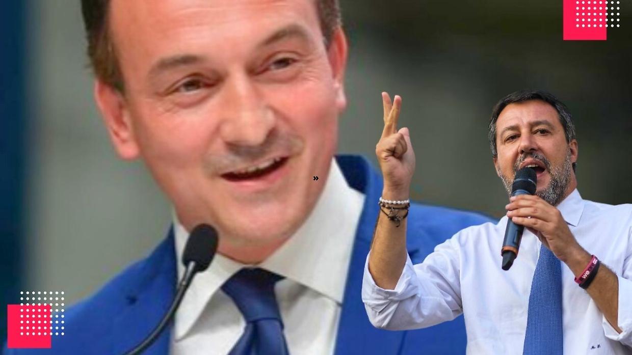 Alberto Cirio e Matteo Salvini 