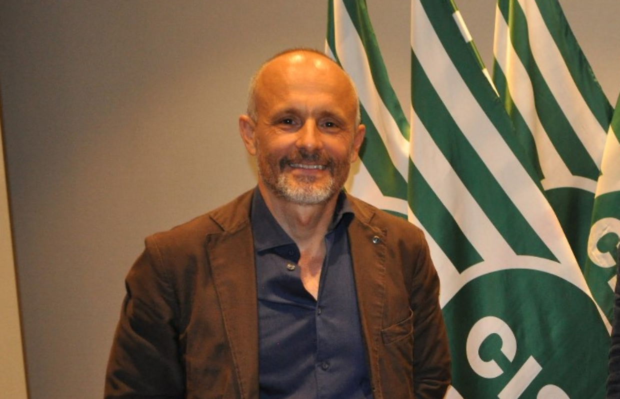 Luca Caretti, segretario Cisl 