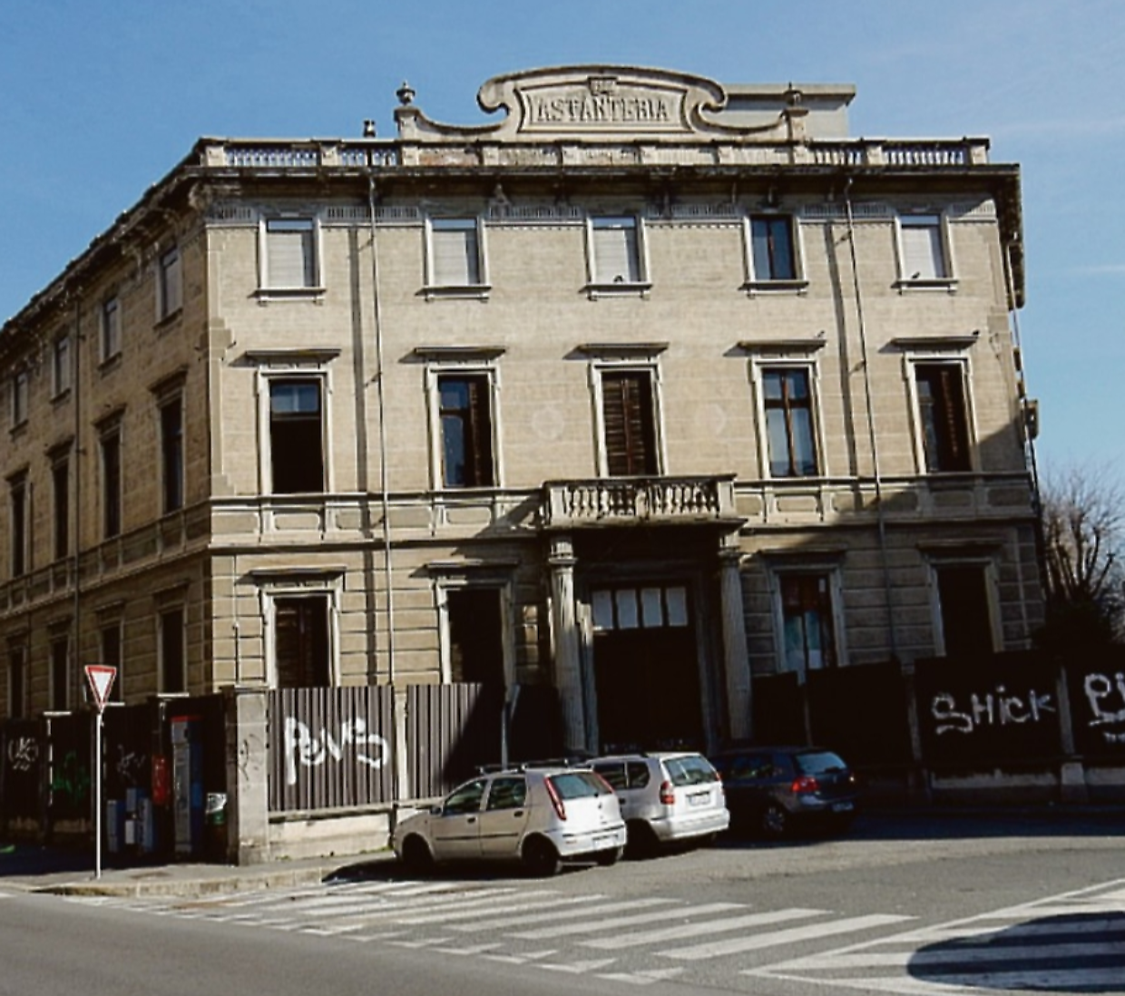 L'Astanteria Martini di largo Cigna