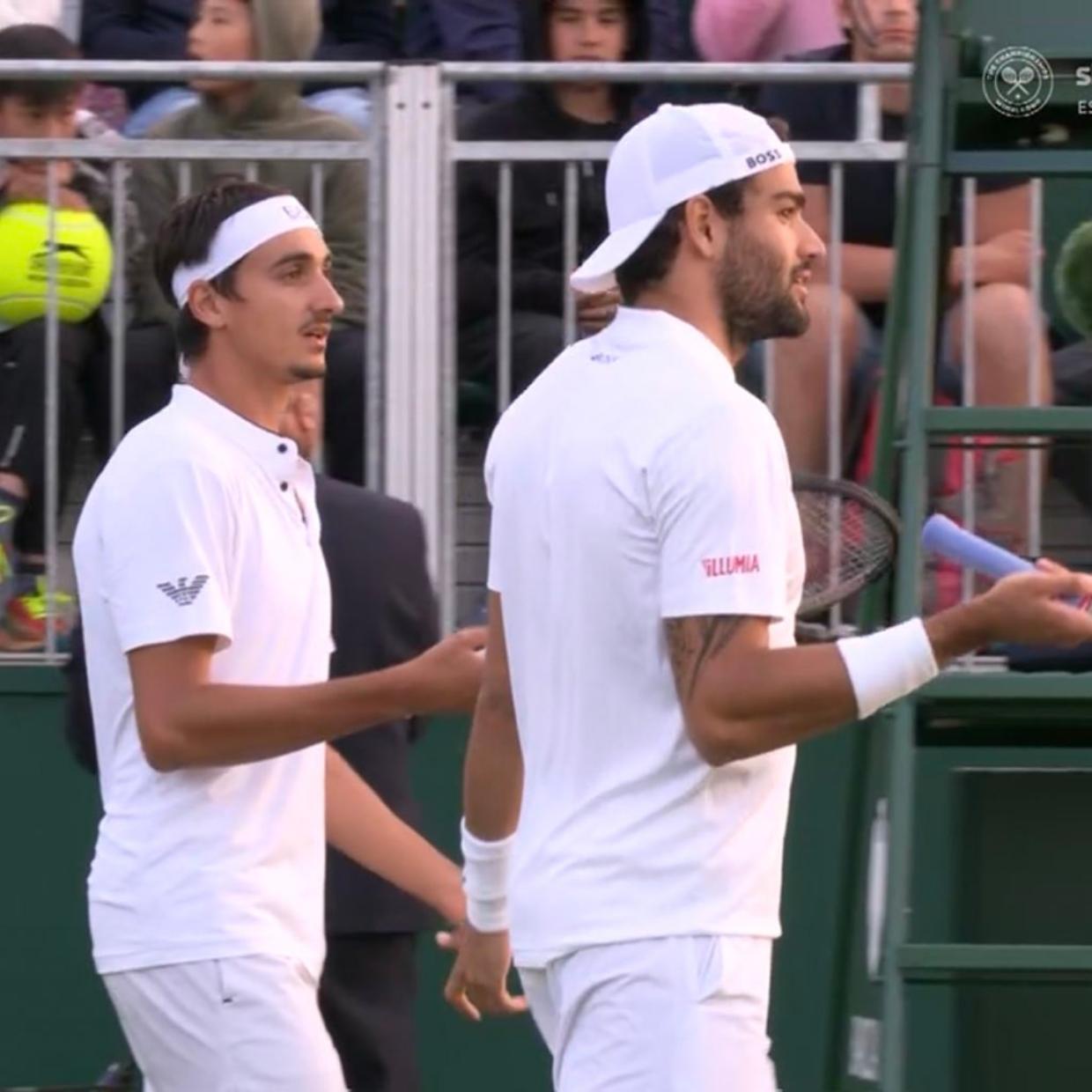 Lorenzo Sonego e Matteo Berrettini