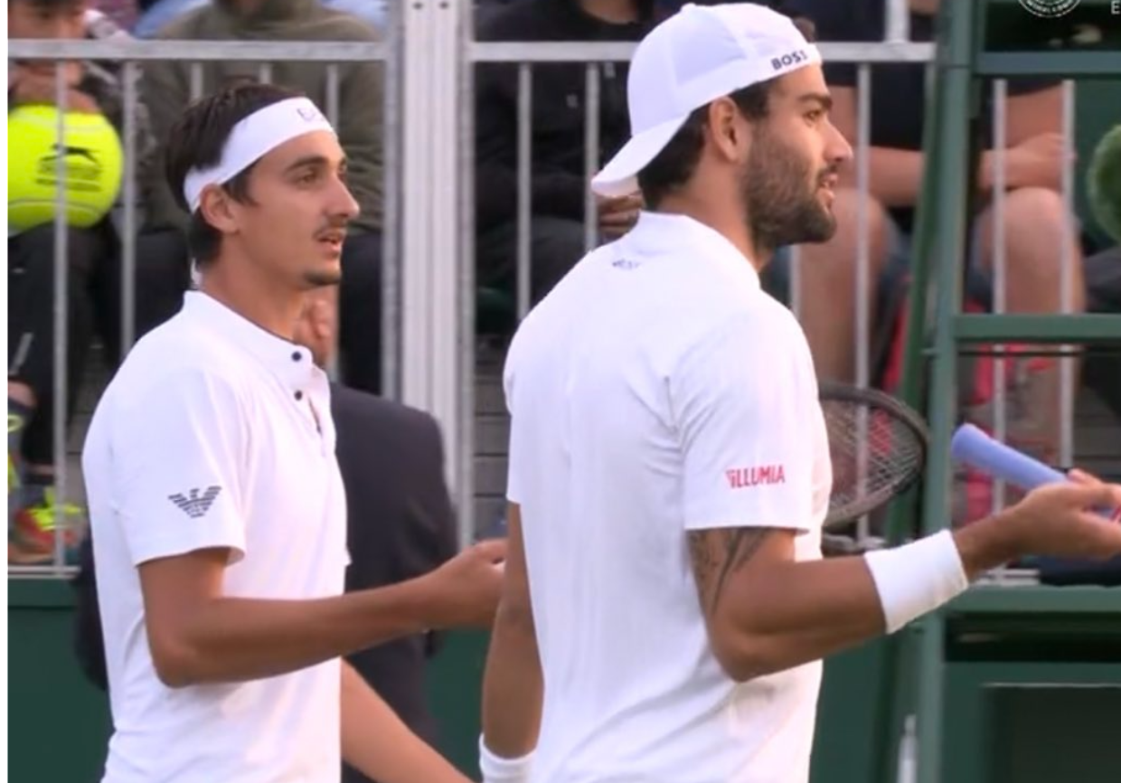 Lorenzo Sonego e Matteo Berrettini