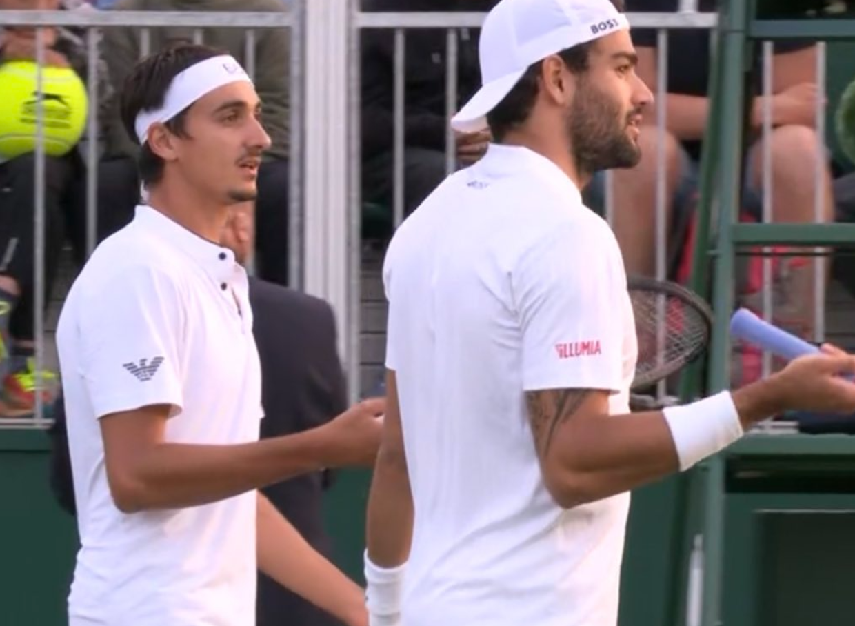 Lorenzo Sonego e Matteo Berrettini