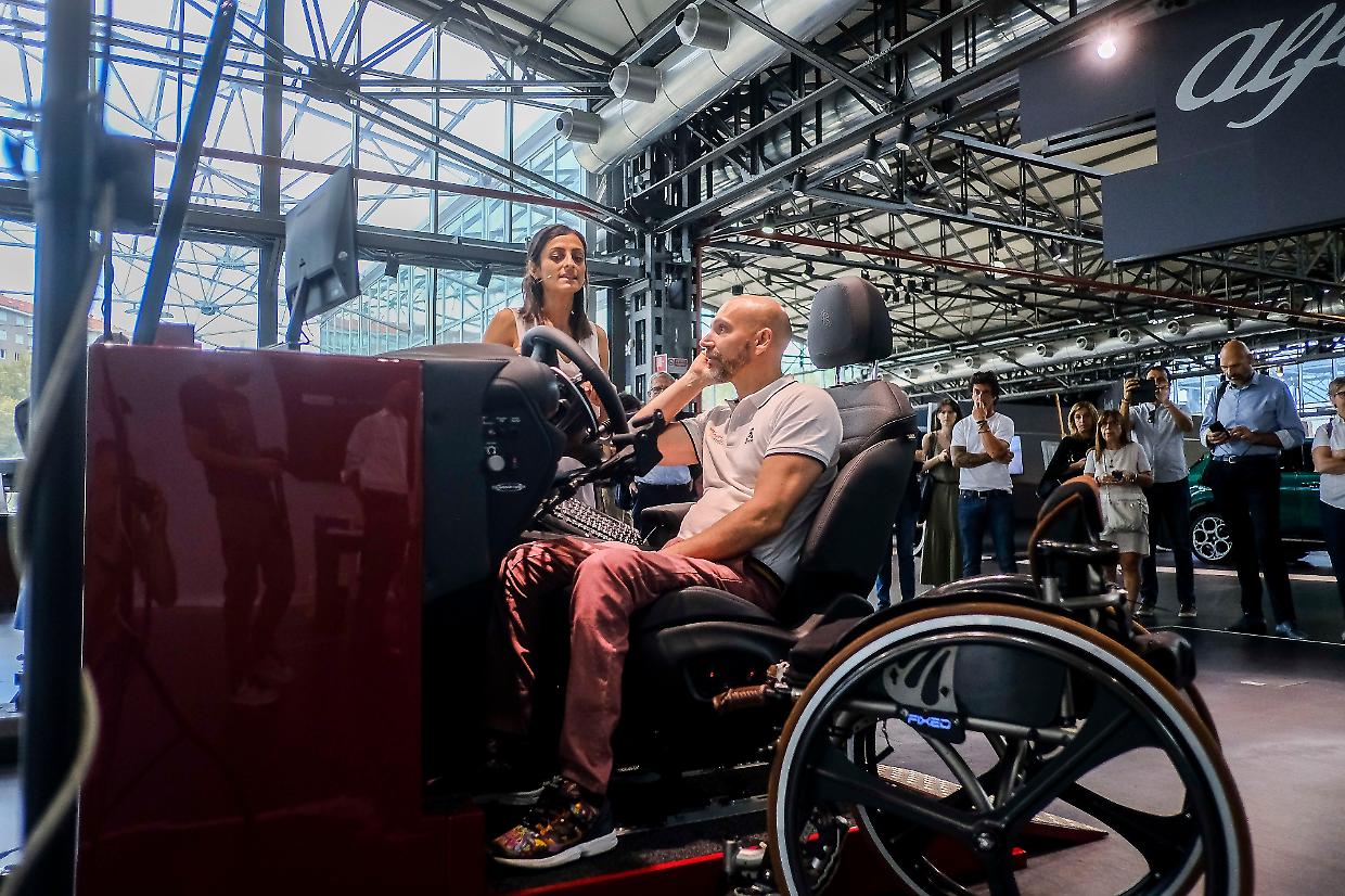Ecco il simulatore di guida per i disabili