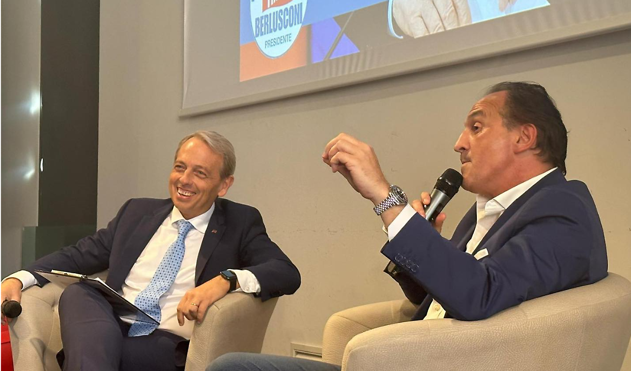 Roberto Rosso e Alberto Cirio 