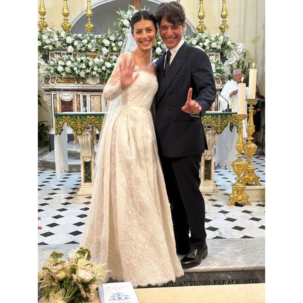 La Mastronardi sposa ad Anacapri