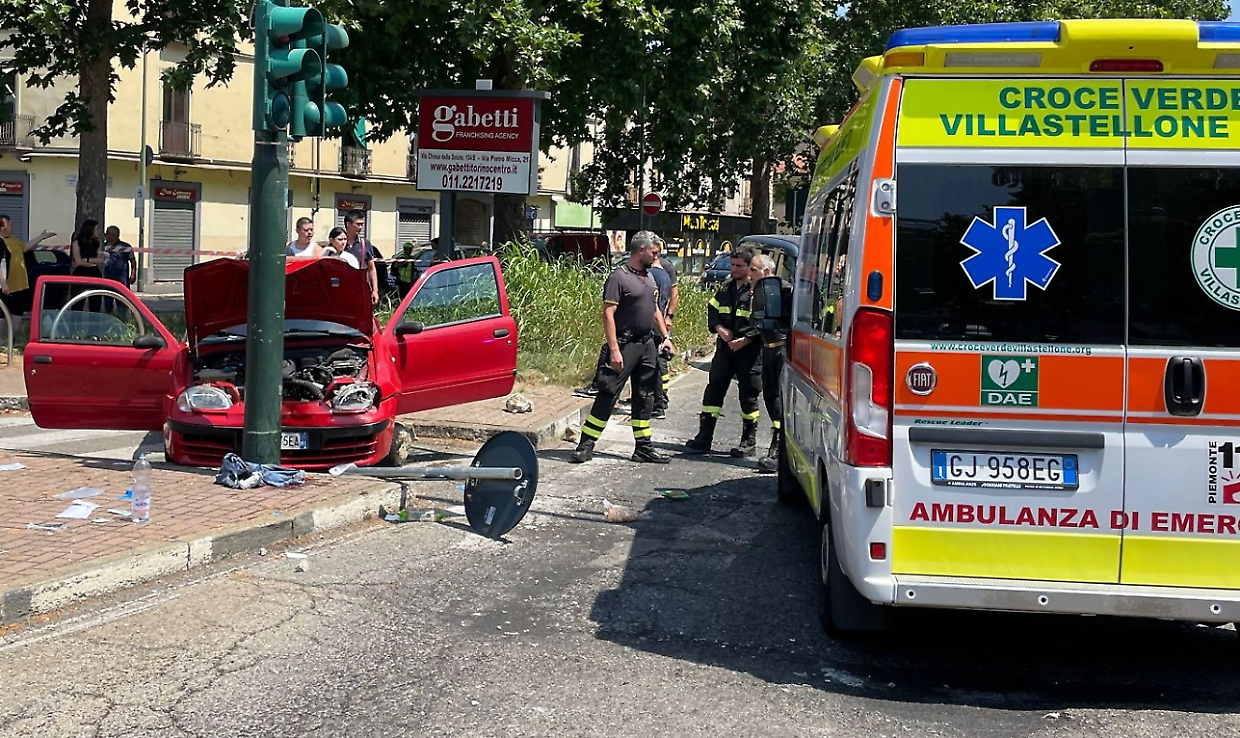 Incidente corso Novara corso Vercelli