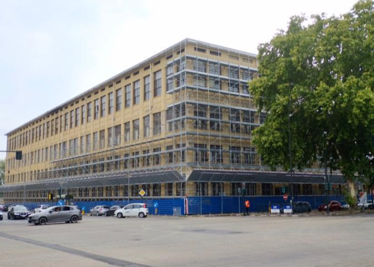 Cantieri per il Lingottino delle Grandi Motori di corso Vercelli