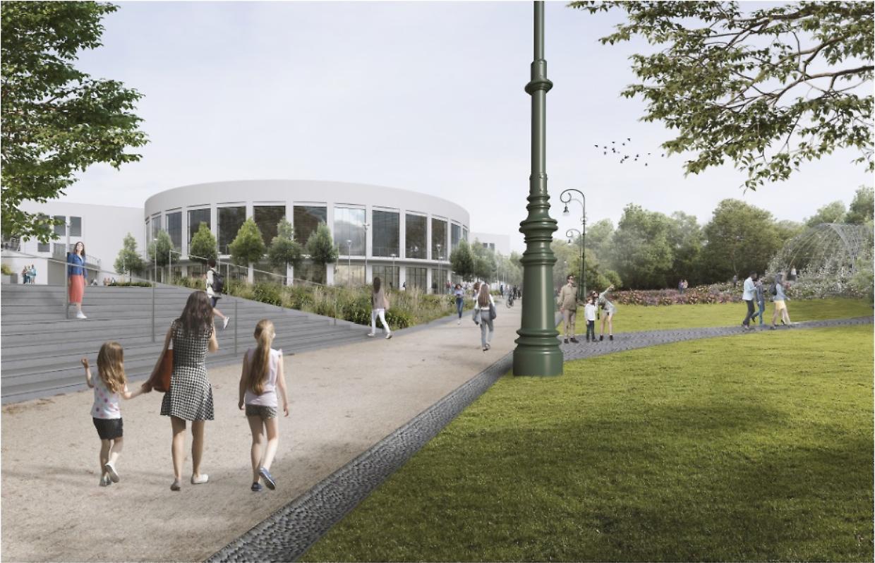 Il progetto del nuovo parco del Valentino