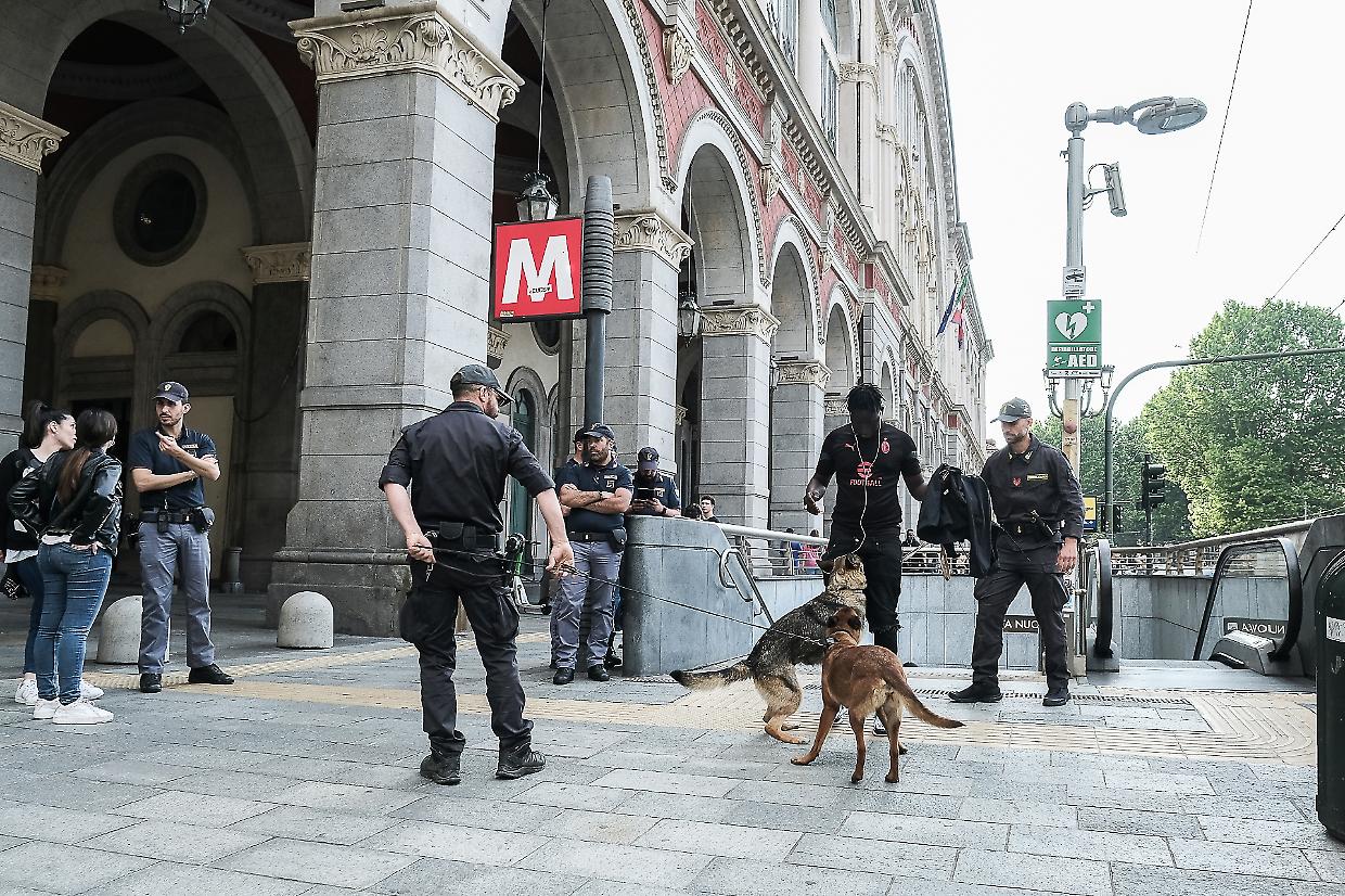 Controlli in stazione a Porta Nuova