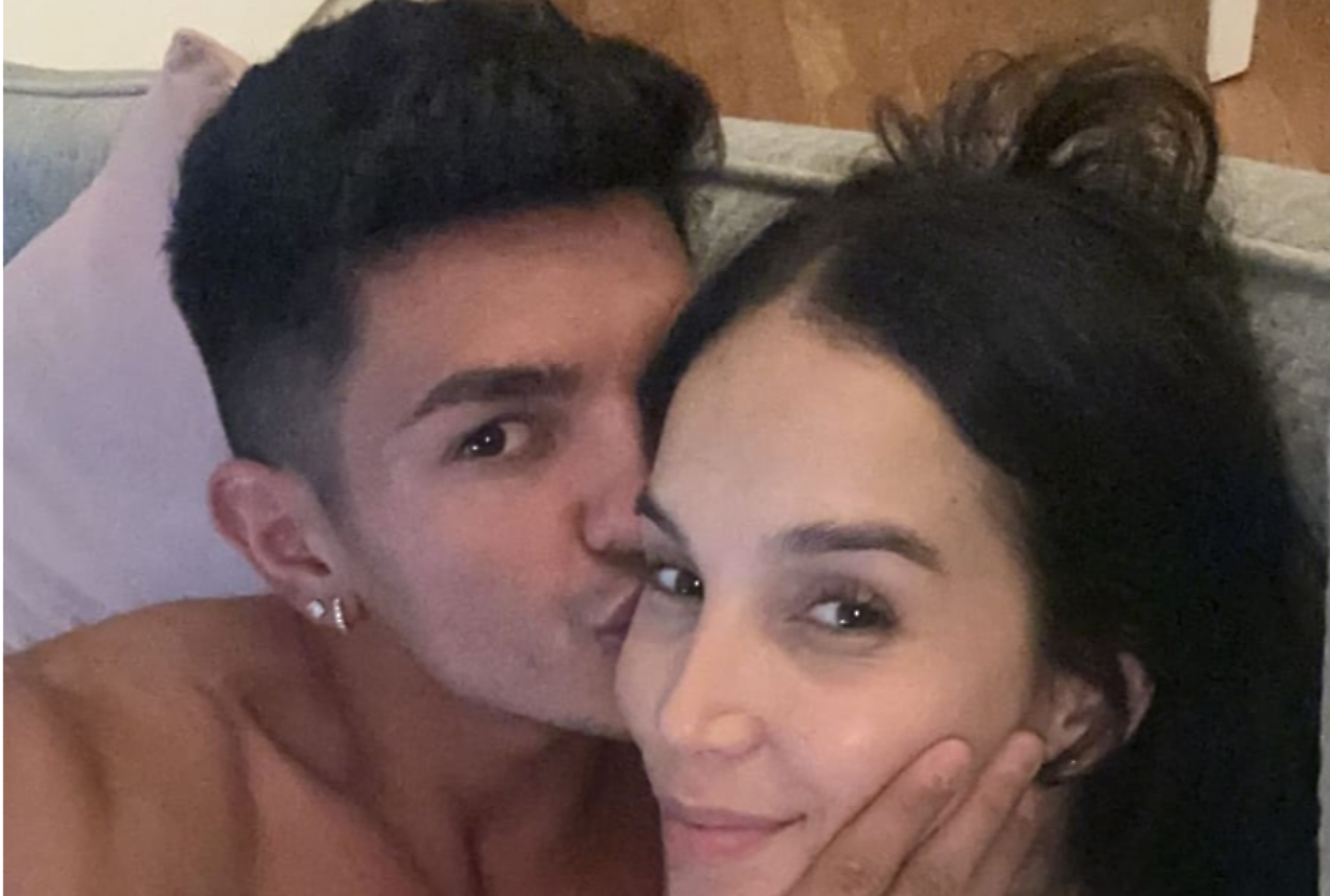 Il giocatore del Torino, Raoul Bellanova, con la fidanzata Paola Di Benedetto