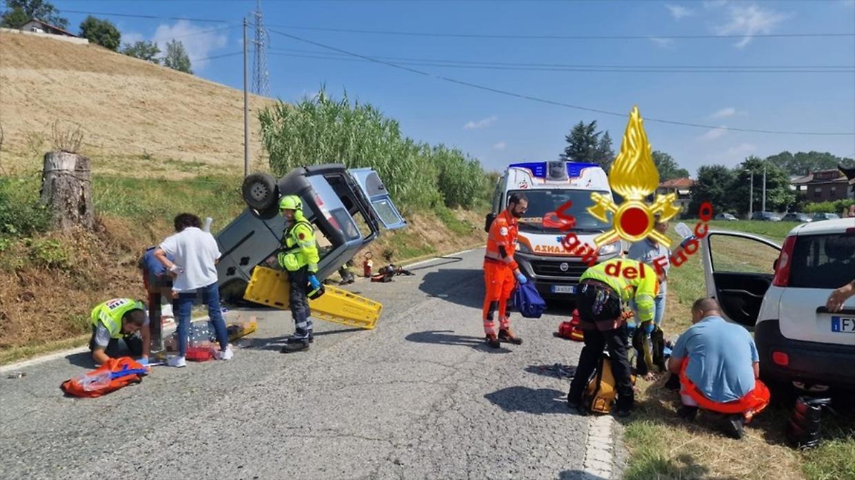 incidente monteu roero