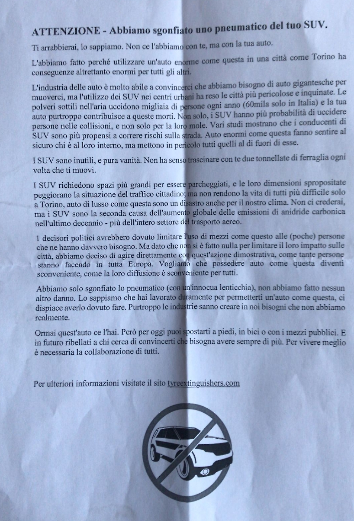 il volantino