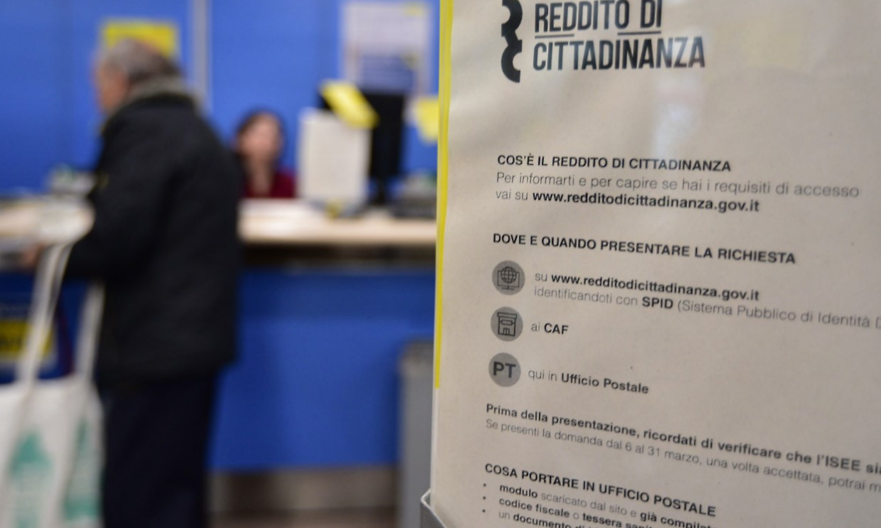 Reddito di cittadinanza 