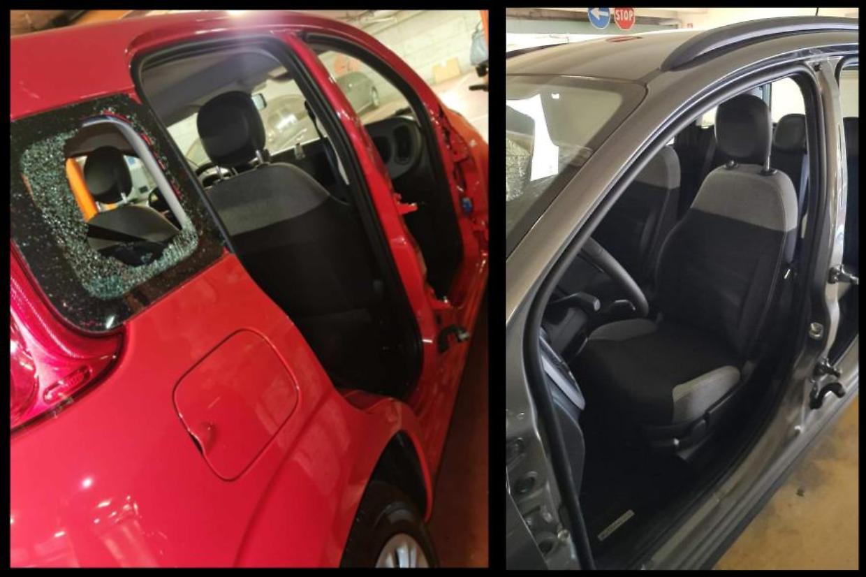 Fiat Panda smontate a luglio nei parcheggi Gtt