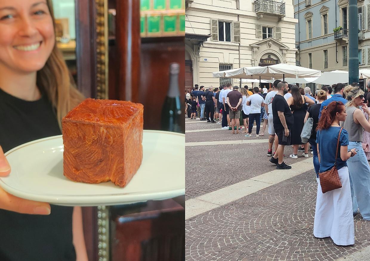 Tutti pazzi per “Crubik!”, la brioche a forma di cubo