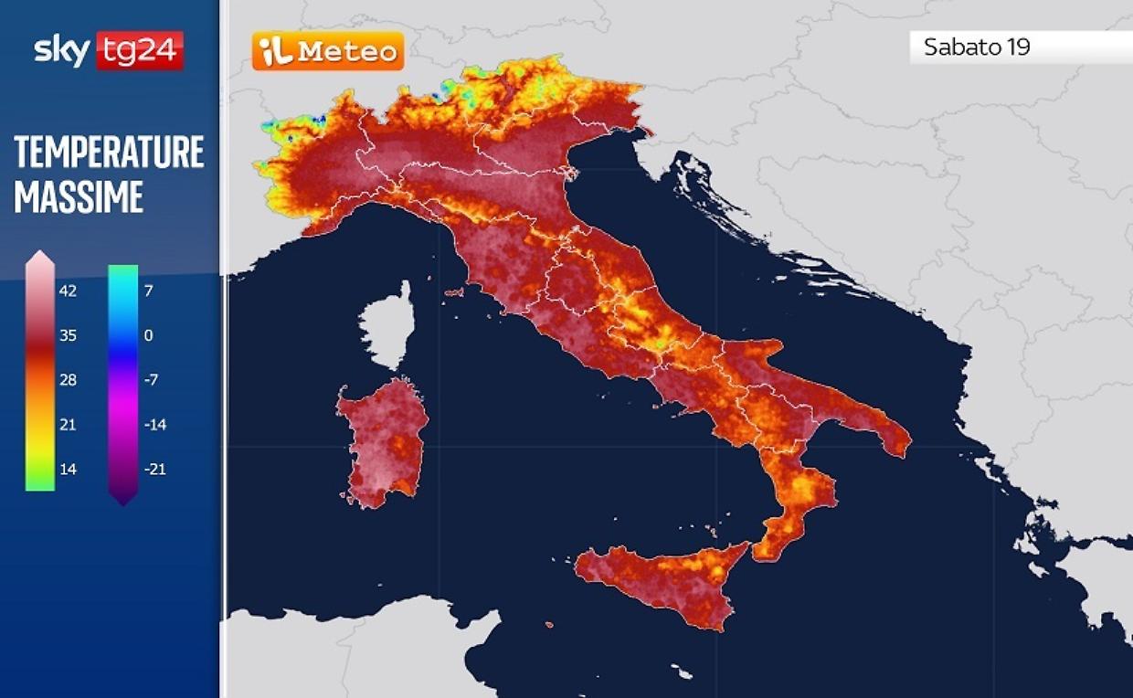 Arriva Nerone e torna l'allarme caldo: attesi 40 gradi in Piemonte