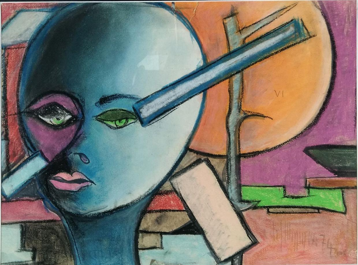 Dai panettoni ai biscotti, ai volti di donna: l'arte di Giuseppe Gip Maggiora in mostra