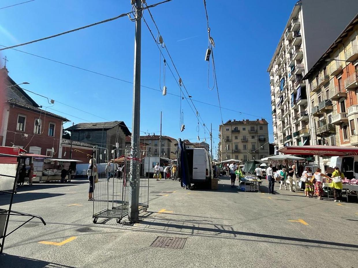 Il mercato di Borgo Vittoria