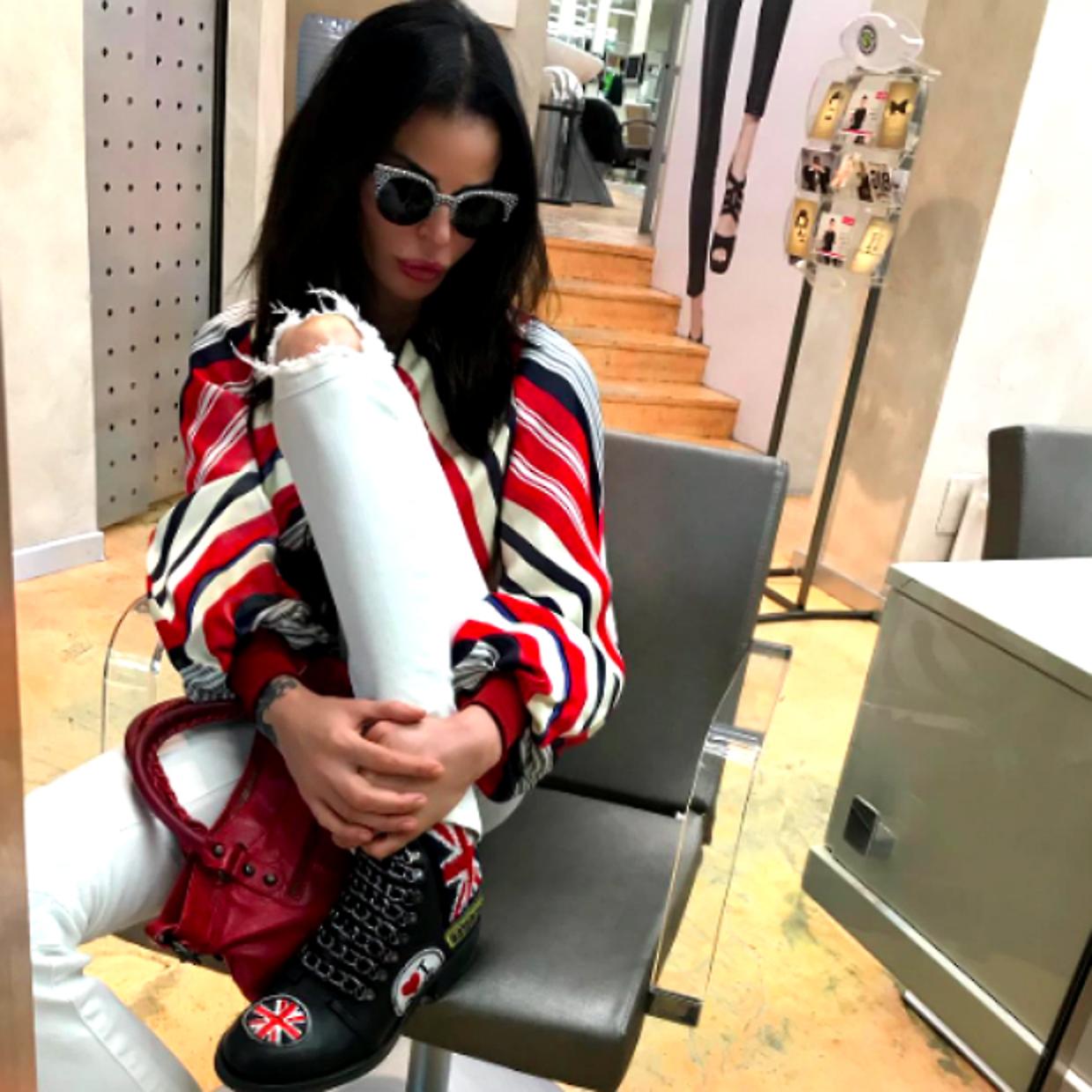 Nina Moric e la paura del mondo